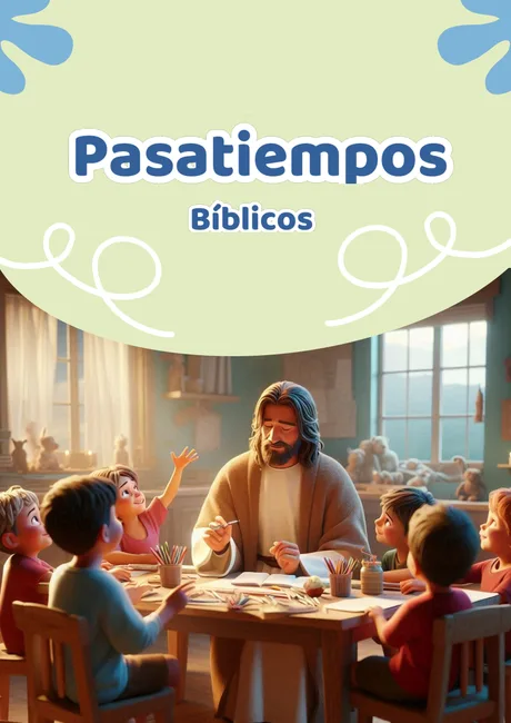 Portada del material Pasatiempos Bíblicos