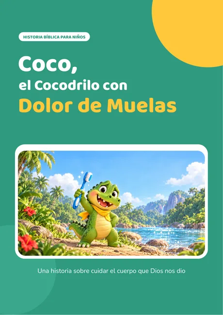Portada del bono Coco, el Cocodrilo con Dolor de Muelas
